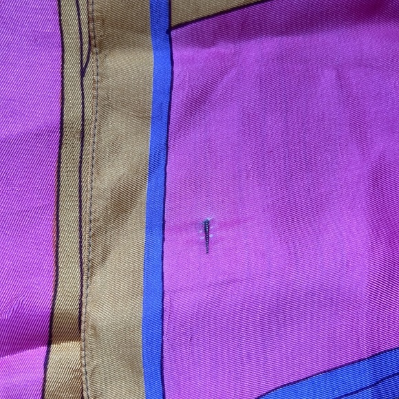 Vintage Vera scarf abstract print - Picture 4 of 5